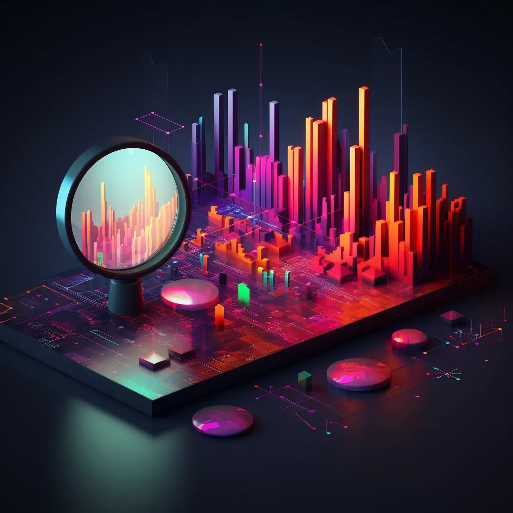 Suurennus lasi joka on emolevyn päällä (hakukoneoptimointi)